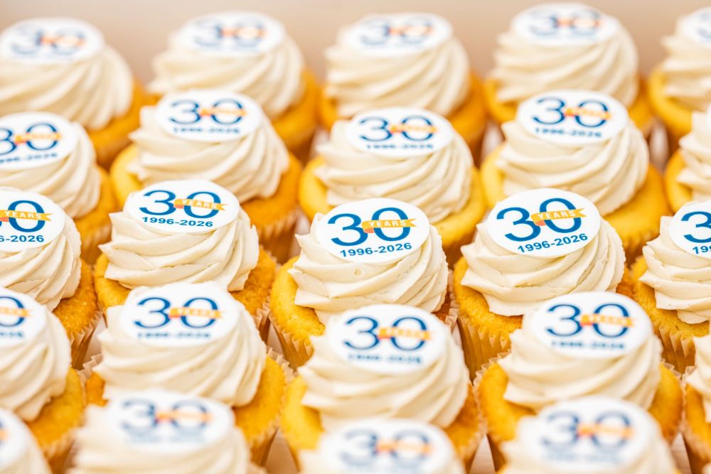 30th anniversary HaDSCO cupcakes
